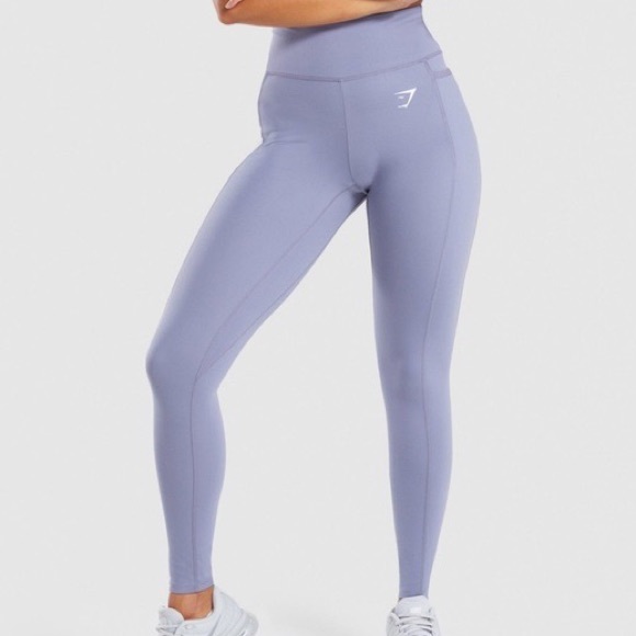 Gymshark Pants - Gymshark dreamy leggings 2.0 - steel blue